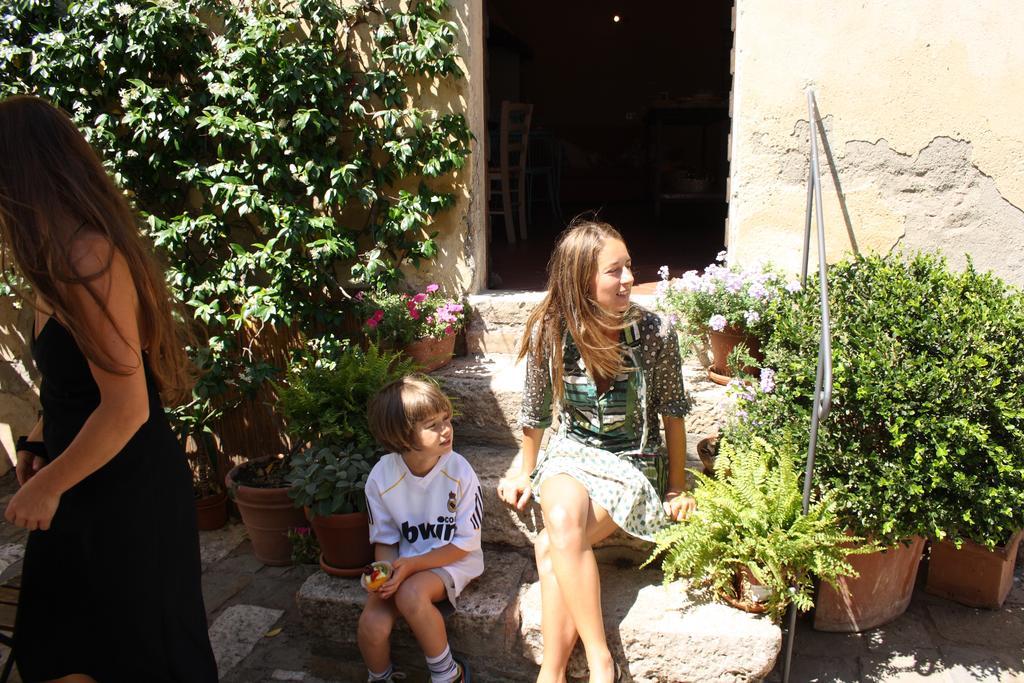 La Locanda Del Loggiato Bagno Vignoni Exterior foto